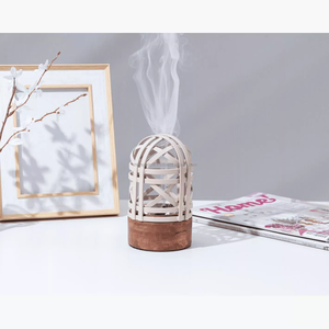 2025 Promotion Luxury Mubkhar Wooden & metal Middle East Arabic Bakhoor Hot Sale <b>Wood</b> <b>Mini</b> Bukhoor Incense <b>burner</b> - Product Image 3