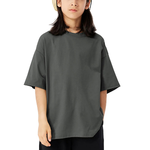เสื้อยืดโอเวอร์ไซส์ แขนสั้น คอกลม สีพื้น ลายมัดย้อม ดีไซน์เรียบง่าย สไตล์ลำลอง เป็นมิตรกับสิ่งแวดล้อม ผ้าฝ้ายเจอร์ซีย์ถัก 100% ทรงพอดีตัว - Product Image 1