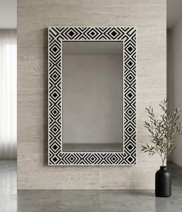 Handmade Eco-Friendly <b>Silver</b> Modern Design Polished Finish Customizable Size & Thickness <b>Wall</b> <b>Mirror</b> - Product Image 5