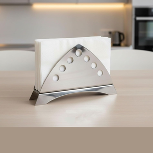 Porte-serviettes en acier inoxydable pour table à manger, porte-serviettes pour table, cuisine, restaurant, hôtel, bureau, décoration - Product Image 5