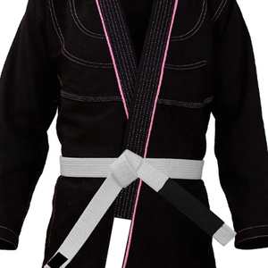 Kimono de BJJ respirant et léger pour l'entraînement estival, Gi de Jiu-Jitsu Brésilien double tissage de qualité supérieure avec logo frontal - Product Image 3
