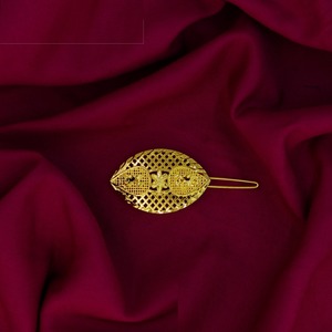 Pasador de Pelo Chapado en Oro de Primera Calidad, Diseñado para Mujeres Musulmanas, Estilo Islámico para Abaya y Hiyab, Accesorio para el Cabello de Novia y Boda - Product Image 2
