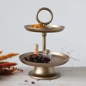 Serving Stand Metal Cake Stand Cake Display Stand Dessert Serving Tray Party Table Decor - Product Image 2