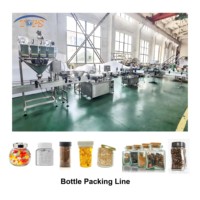 Machine de remplissage et de pesage linéaire à 4 têtes, facile à utiliser, avec contrôle PLC, pour emballages plastiques/sacs/films/feuilles, entièrement automatique, pour aliments et snacks