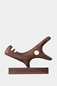 Escultura de madera hecha a mano para decoración del hogar, pieza artística única para realzar la mesa de la sala de estar con un encanto rústico. - Product Image 4