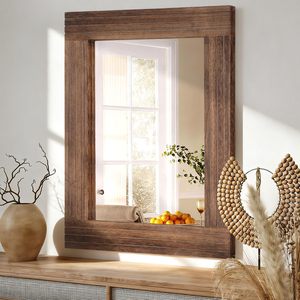 Wood Framed <b>Wall</b> <b>Mirror</b> - Product Image 1