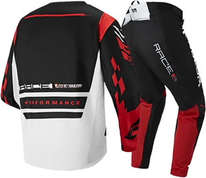 Conjunto de Equipamiento de Motocross Personalizado al por Mayor para Adultos, Traje de Motocross con Pantalones y Jersey, Traje de Carreras Personalizado para Motociclismo MX - Product Image 5
