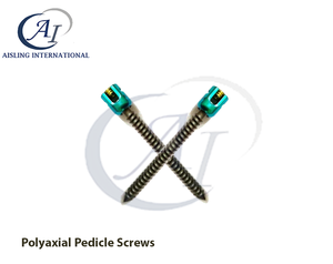 Tornillos Pediculares Poliaxiales de Titanio Manuales, Clase I, para Cirugía Neuroespinal, Tamaños Personalizados, Certificación CE, Uso Clínico, 5 Años de Garantía - Product Image 2