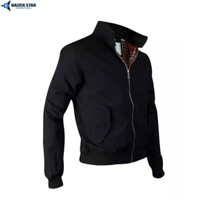Chaqueta Bomber Unisex de Lona de Primera Calidad, Impermeable, Ecológica, Ligera, con Cuello Alto, Teñido Liso, Fabricación Profesional - Product Image 2