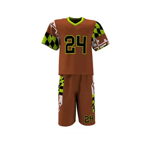 Factory Manufacturing <b>Cheap</b> Price Customized Lacrosse Uniforms Top Quality Sublimation Design Breathable Lacrosse Uniform <b>Set</b> - Product Image 2