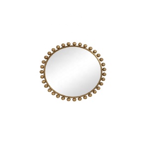 Premium Round Metal Wall Decorative Designer <b>Mirror</b> Modern Manufacturer Wholesaler Factory Direct Sale - Product Image 1