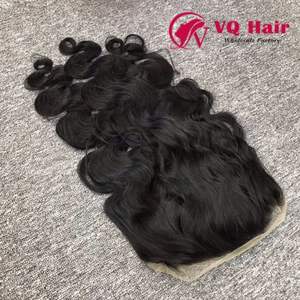 Paquete de pelucas de cabello humano con ondas corporales cómodas vietnamitas naturales sin encaje en color natural - Product Image 6