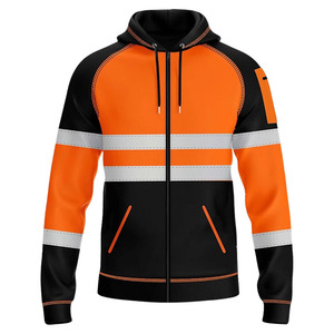 Reasonable Price Custom Men's Workwear Jacket <b>Waterproof</b> Safety <b>Work</b> Jacket for Sale Hi Vis Reflective Jackets for Men - Product Image 3