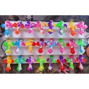 Confezione da 30 Portachiavi Pop Cross Fidget, Giocattoli Antistress per Feste Estive, Regali per Studenti e Insegnanti - Product Image 3