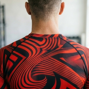 Camiseta de Compresión Deportiva para Hombre, Manga Corta, Personalizada, para Fitness, Running, Gimnasio, Ropa Deportiva - Product Image 5