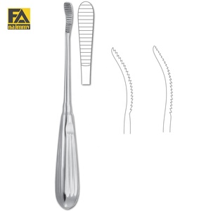 Scie nasale F.A. NAJMMY, à mâchoires courbées, en acier inoxydable, instrument manuel ORL, certifiée CE Classe I - Product Image 2