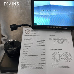 Diamantes Sintéticos (Cultivados en Laboratorio) de D'vins Jewels, Corte Brillante Redondo, G VVS2, 10.51CT, Diamantes al por Mayor para la Fabricación de Joyas - Product Image 3