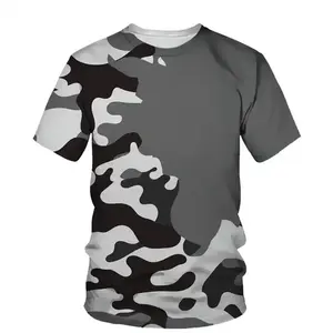 T-shirts vierges 100 % polyester pour sublimation, personnalisables avec logo, t-shirts unis pour hommes - Product Image 5