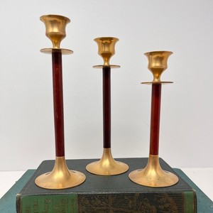 Support de bougie vintage en laiton, porte-bougie décoratif en métal, centre de table pour mariage, décoration pour la maison, l'hôtel et le restaurant - Product Image 4