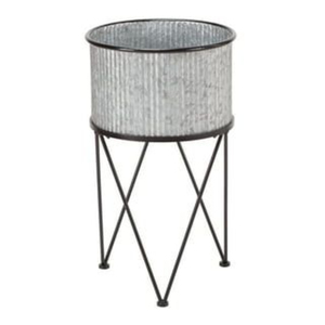Jardinera de Metal Galvanizado con Soporte de Hierro, Precio de Fábrica al por Mayor, Jardinera Elevada Resistente a la Oxidación para Balcón Exterior - Product Image 3