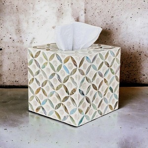 Premium Style MDF Napkin Tissue Box With Resin & Home Living Room <b>Table</b> Decor Dinnerware Christmas Gifts Accessories - Product Image 2