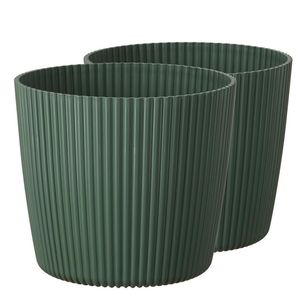 Meilleur pot de fleurs moderne en fer galvanisé naturel tendance pour la décoration extérieure du jardin - Product Image 6