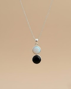 Tourmaline <b>Opal</b> Pendant <b>Necklace</b> Natural Gemstone Crystal Jewelry Handmade Fashion Gift for Women Elegant Style - Product Image 6