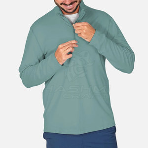 เสื้อพูลโอเวอร์แบบซิป ¼ สำหรับผู้ชาย เนื้อผ้านุ่ม อุ่น สวมใส่สบาย เหมาะสำหรับการออกกำลังกาย วิ่ง และกิจกรรมกลางแจ้ง - Product Image 2