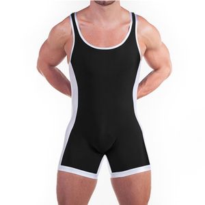 Wholesale Weightlifting Vest Blank Weightlifting Suit Wrestling Singlet Breathable Quick Dry Men Singlets Fitness Singlet - Product Image 1