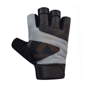 Vente Flash : Gants de Fitness en Cuir Fabriqués au Pakistan, Respirants, Séchage Rapide, Sangle de Poignet Réglable, Antidérapants, Unisexe, Faible MOQ - Product Image 2
