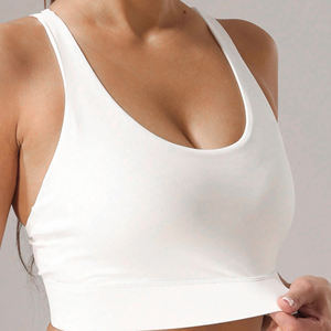 Soutien-gorge de sport sans fil rembourré confortable à boucle, motif animal, pour femme, maintien élevé, dos nageur, pour yoga, gym, fitness BY BS Yoga Bra 2026 - Product Image 2