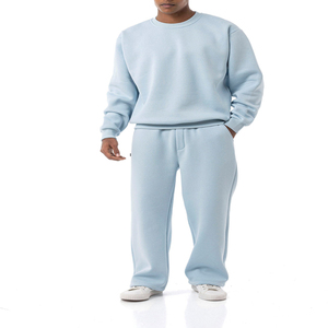New Trending <b>Mens</b> Hooded Tracksuit Set Heavyweight 100 Cotton Custom Logo Streetwear Breathable Quick Dry Winter Activewear - Product Image 6