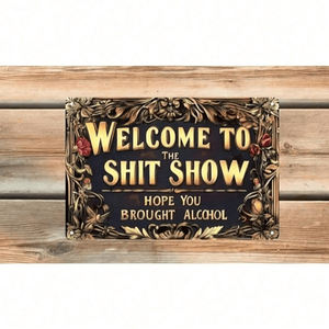 CIFbuy Insegna Vintage in Alluminio 8x12 Pollici, Decorazione Murale in Legno per Bar, Caffè, Pub, TikTok, per Servizio di Ritiro Temu - Product Image 3