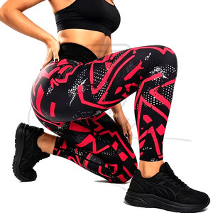 Leggings de sport pour femmes à taille haute, respirants, ajustés, de haute qualité, en spandex et nylon, pour la gym et le yoga - Product Image 3