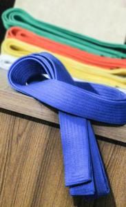 Ceinture de BJJ et de Karaté pour Hommes Adultes, Qualité Premium, 120g Coton, Imprimée par Transfert Thermique, Blanc et Noir, Vente en Gros JASMEEN INDUSTRIES - Product Image 5