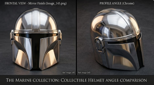 Casco Mandaloriano TMI de Acero, Armadura Completa 3D, Personaje de Película y TV, Coleccionable - Product Image 5