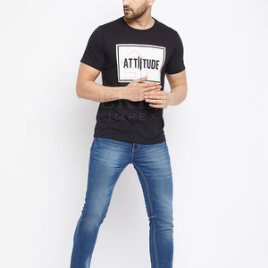 Easy Screen Print T Shirts With Light Fabric And Clear Print For Casual Use And Simple Street Style - Product Image 4