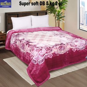 Luxury 5 KG Soft Warm <b>Winter</b> Raschel Blanket 100% Polyester Supersoft Mink for Home & Hotel Use Customizable Logo - Product Image 5