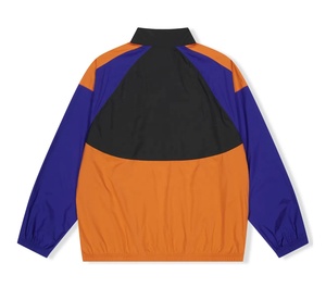 Wholesale Latest Design Custom Waterproof <b>Men</b> Windbreaker <b>Summer</b> <b>Jacket</b> Plus Size Patchwork Color Mesh Lining Lightweight <b>Jacket</b> - Product Image 2