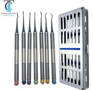 Kit Dental PDL para Extracción de Dientes, Elevador de Luxación, Acero Inoxidable, TARIQ CRAFTED INDUSTRIES - Product Image 6