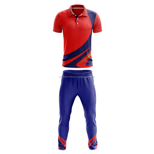 2025 nueva llegada ropa deportiva equipo Cricket uniforme OEM servicio manga corta Jersey y pantalones conjunto Cricket uniforme - Product Image 3
