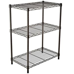Divisori per Scaffali in Ferro Rivestito in Plastica a 3 Strati, Neri, 350*600*850 - Product Image 2
