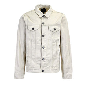 Blouson de moto matelassé pour homme, vert, en viscose/polyester, effet délavé, écologique, semi-imperméable, à capuche, pour l'hiver - Product Image 1
