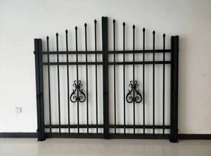Panel de Cerca Ornamental de Hierro Forjado, Acabado Galvanizado con Recubrimiento en Polvo, 6 Pies de Altura, Impermeable y Fácil de Instalar - Product Image 2