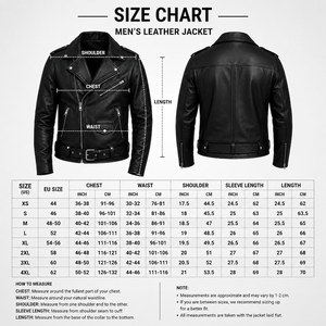 Veste de moto en cuir véritable pour homme, col rabattu, fermeture éclair, couleur unie, coupe classique, coupe-vent, automne - Product Image 5