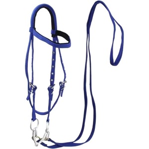 Cabestros para caballo engrosados con correa ajustable, tres colores, arnés para caballo, estirador de cuello de caballo de alta resistencia - Product Image 5