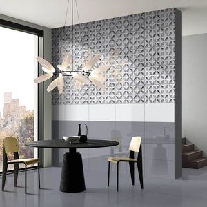 Carreaux de céramique super blancs brillants 300x600 pour revêtement mural professionnel des bureaux et rénovation intérieure commerciale durable - Product Image 2