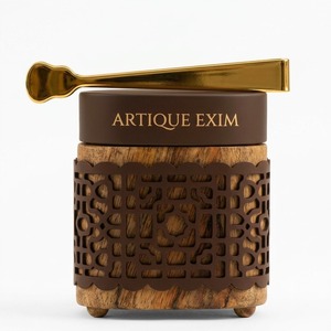 Artique Exim Handcrafted Resin <b>Incense</b> Burner Box Carved Ash Catcher <b>Holder</b> <b>Incense</b> <b>Stick</b> Storage Censer Indian <b>Incense</b> Factory - Product Image 3