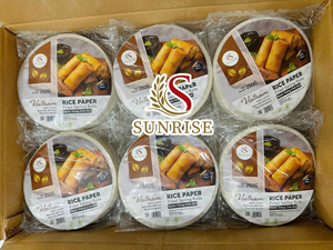 Sunrise Rice Paper 18cm Vietnam Fresh Spring Rolls Premium Quality Gluten Free GMO Free (ELLY - WA +84 829 526 179) - Product Image 5