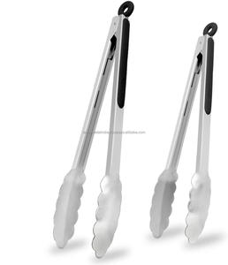 Pinzas para azúcar y comida de acero inoxidable en color plateado con tapa de calidad superior, perfectas para un fácil almacenamiento en restaurantes y hoteles - Product Image 1